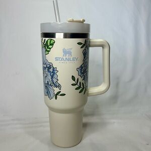 Stanley Adventure Quencher Travel Tumbler 40oz Cream Floral 41604365867 RARE